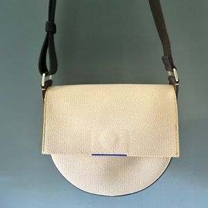 Rothy’s Saddle Bag Ivory/Ink DISCONTINUED